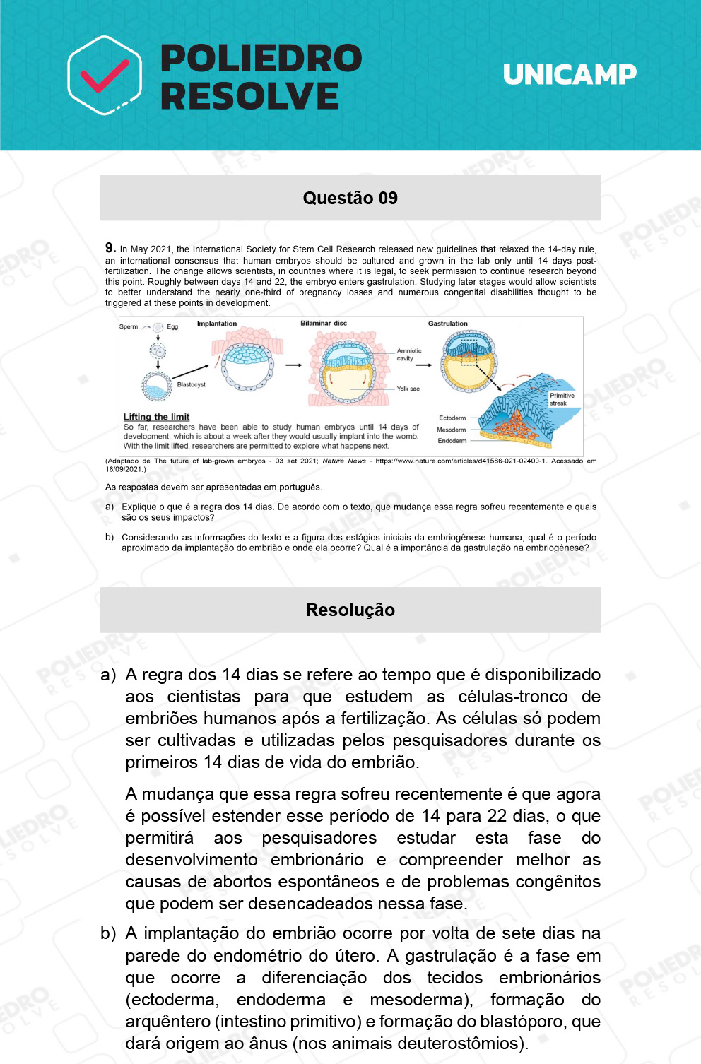 Dissertativa 9 - 2ª Fase - 1º Dia - Unicamp 2022