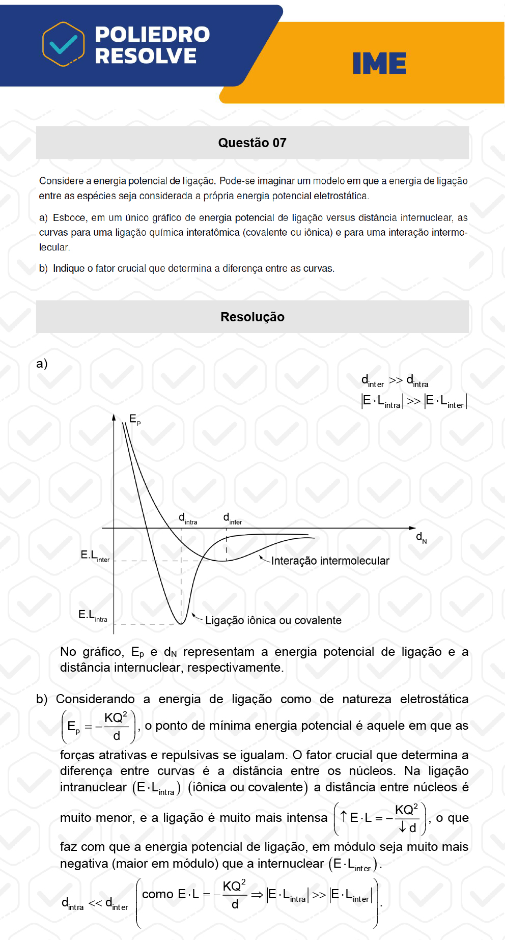 Dissertativa 7 - 2ª Fase - Química - IME 2023