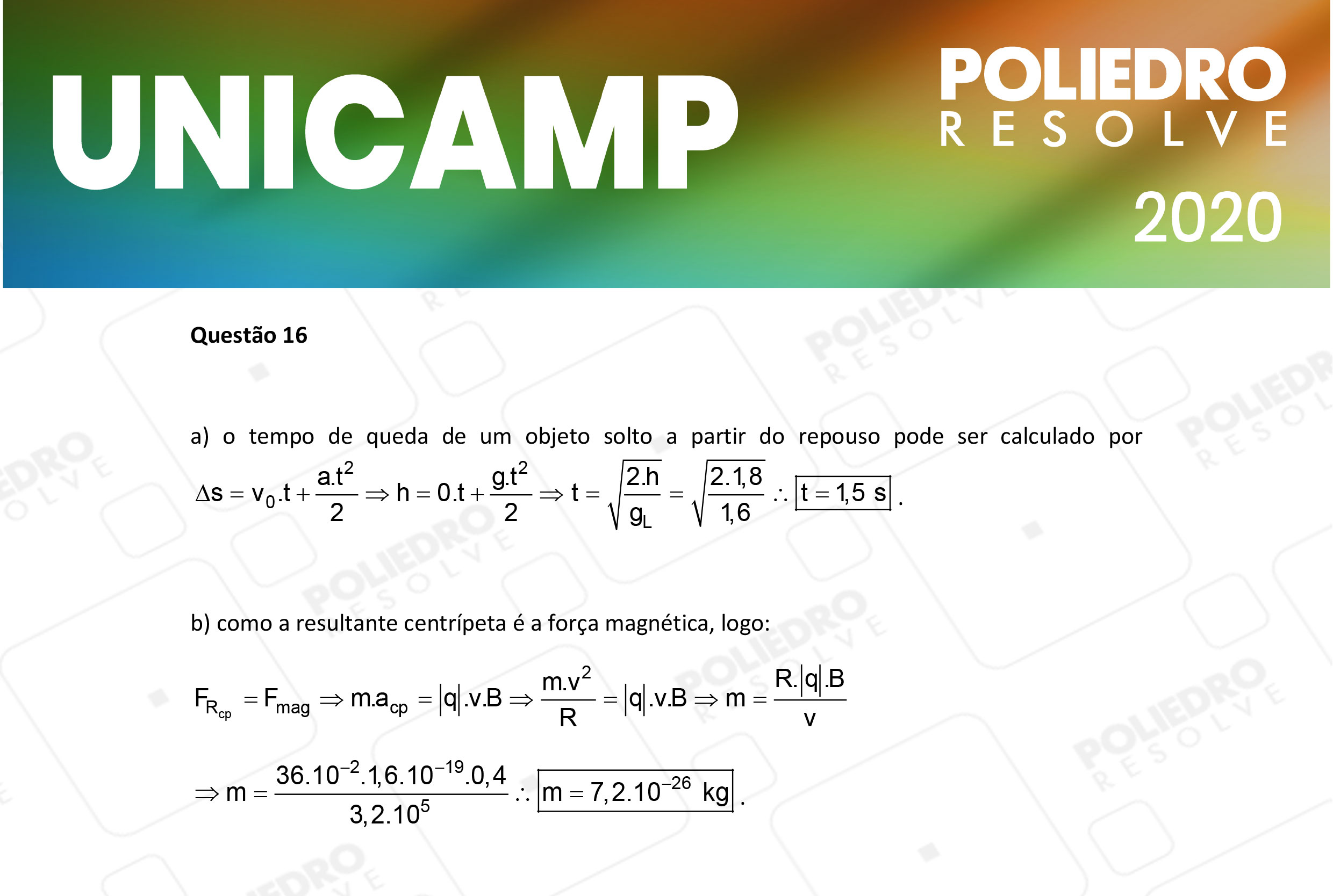 Dissertativa 16 - 2ª Fase - 2º Dia - Unicamp 2020