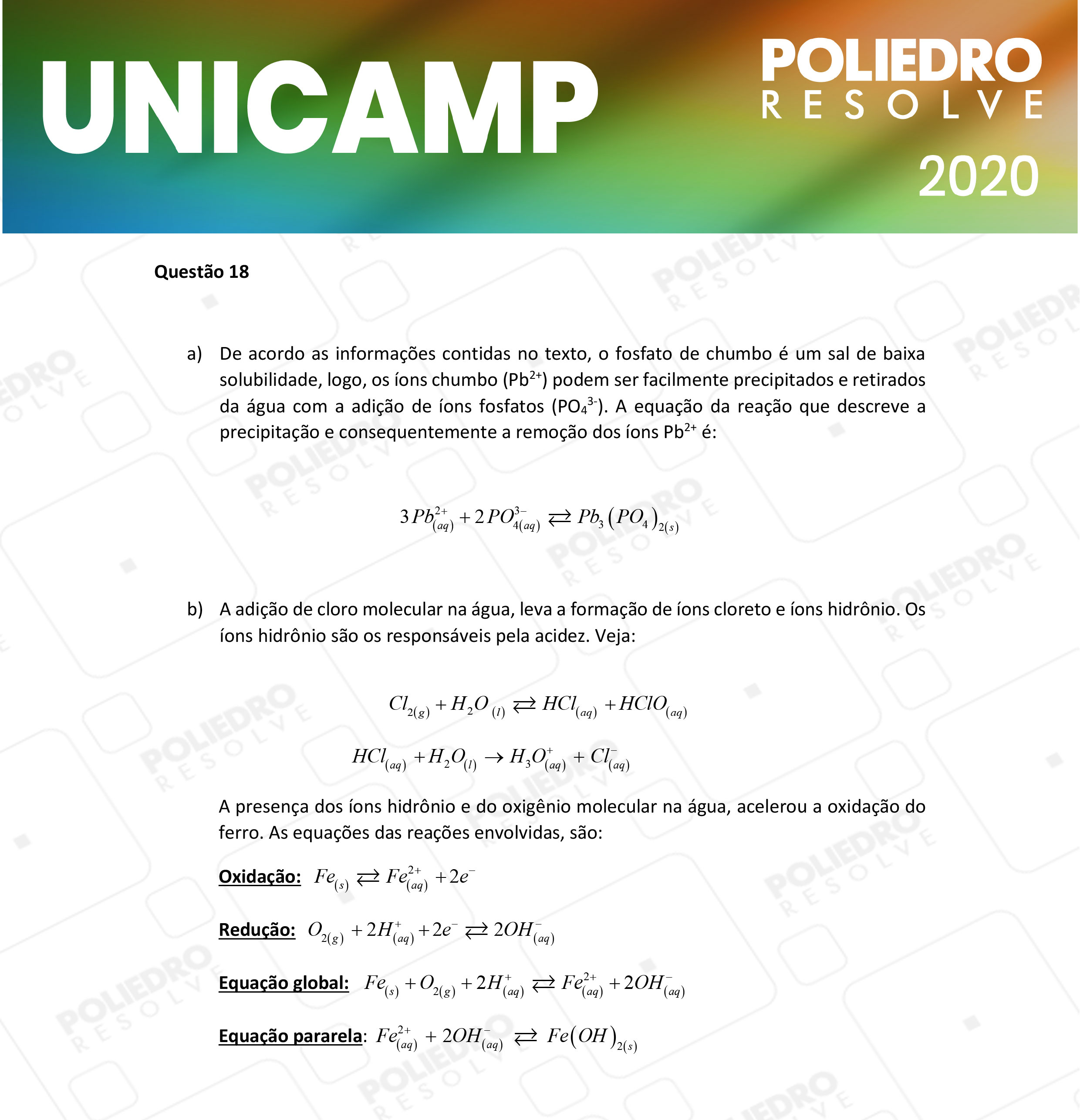 Dissertativa 18 - 2ª Fase - 2º Dia - Unicamp 2020