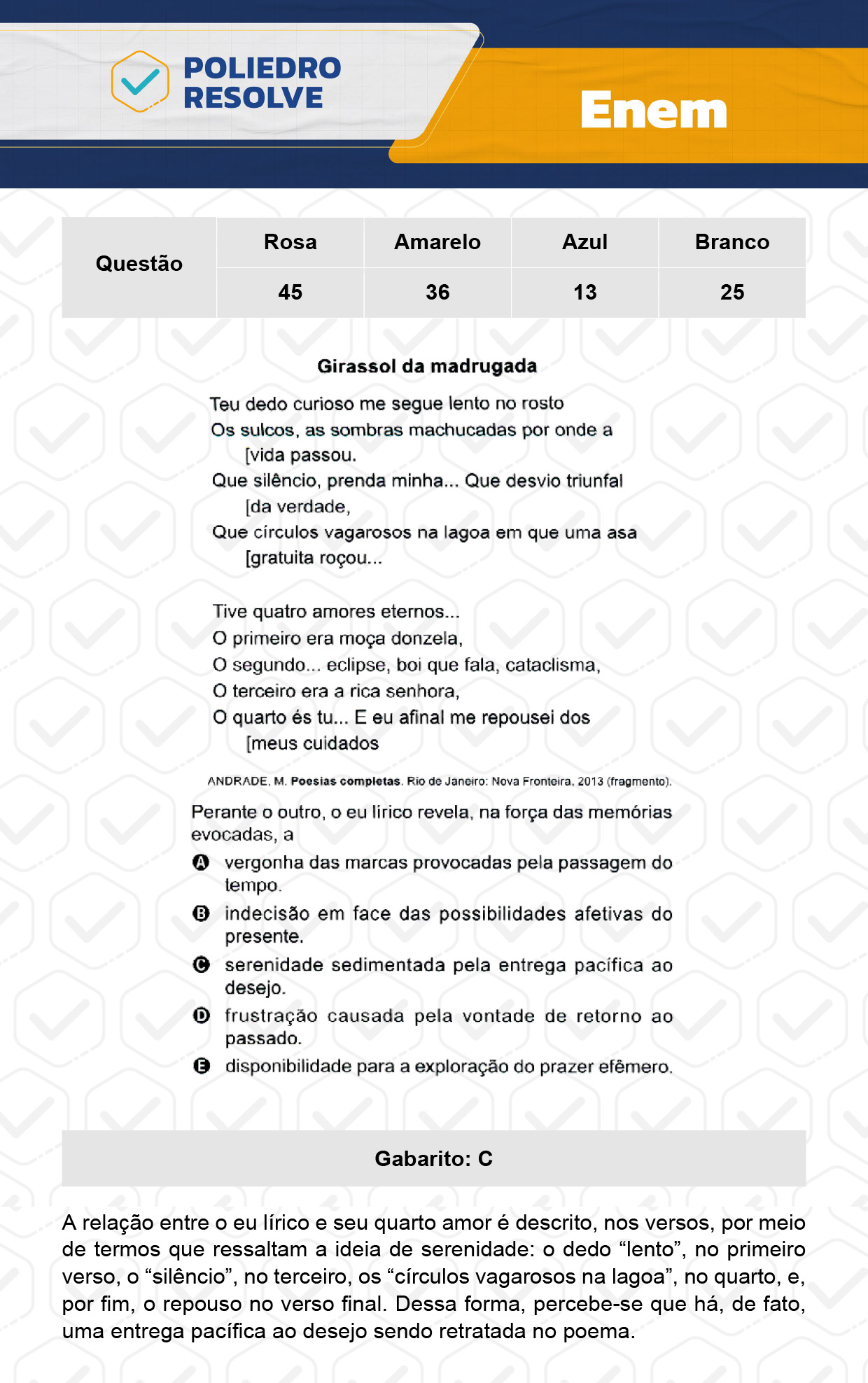 Questão 13 - 1º Dia - Prova Azul - ENEM 2023