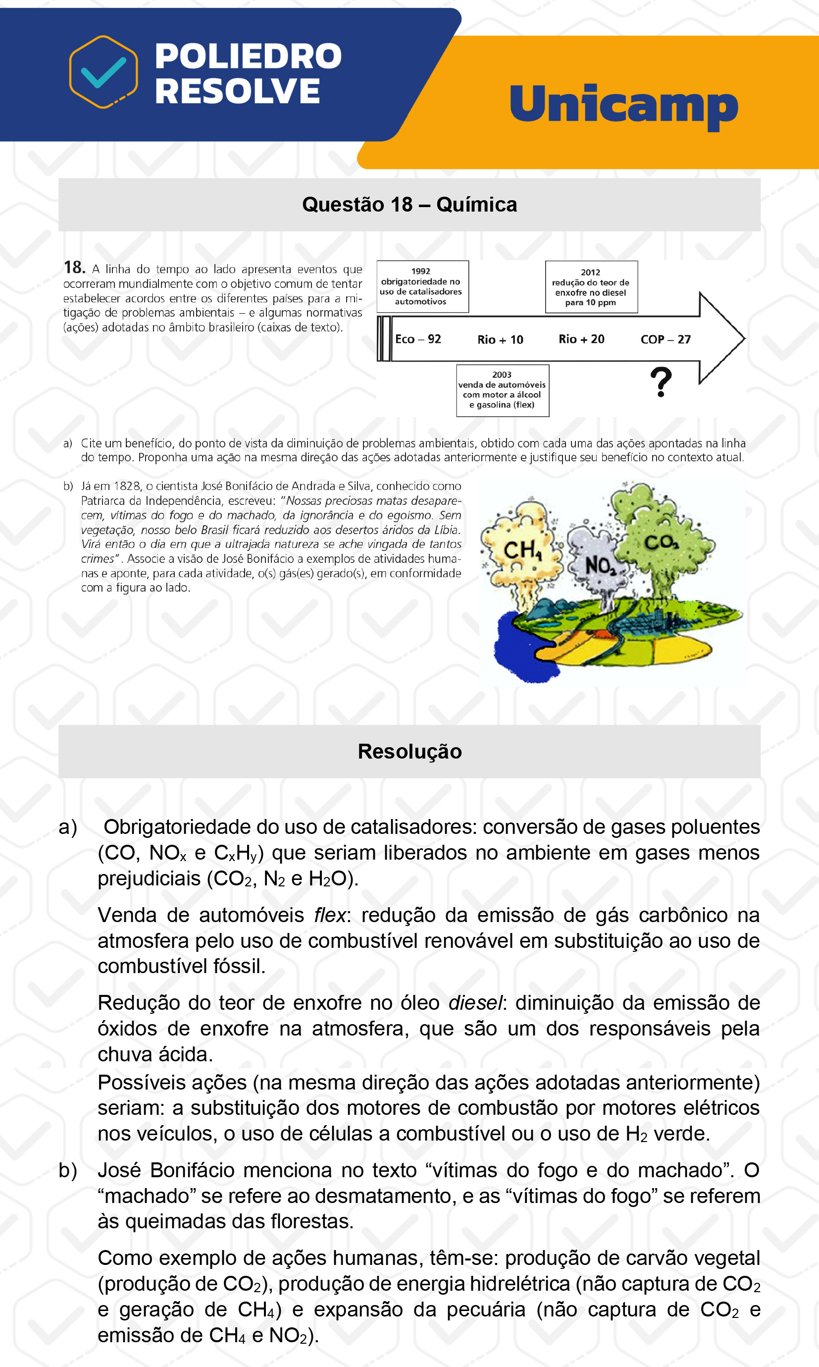 Dissertativa 18 - 2ª Fase - 2º Dia - Unicamp 2023