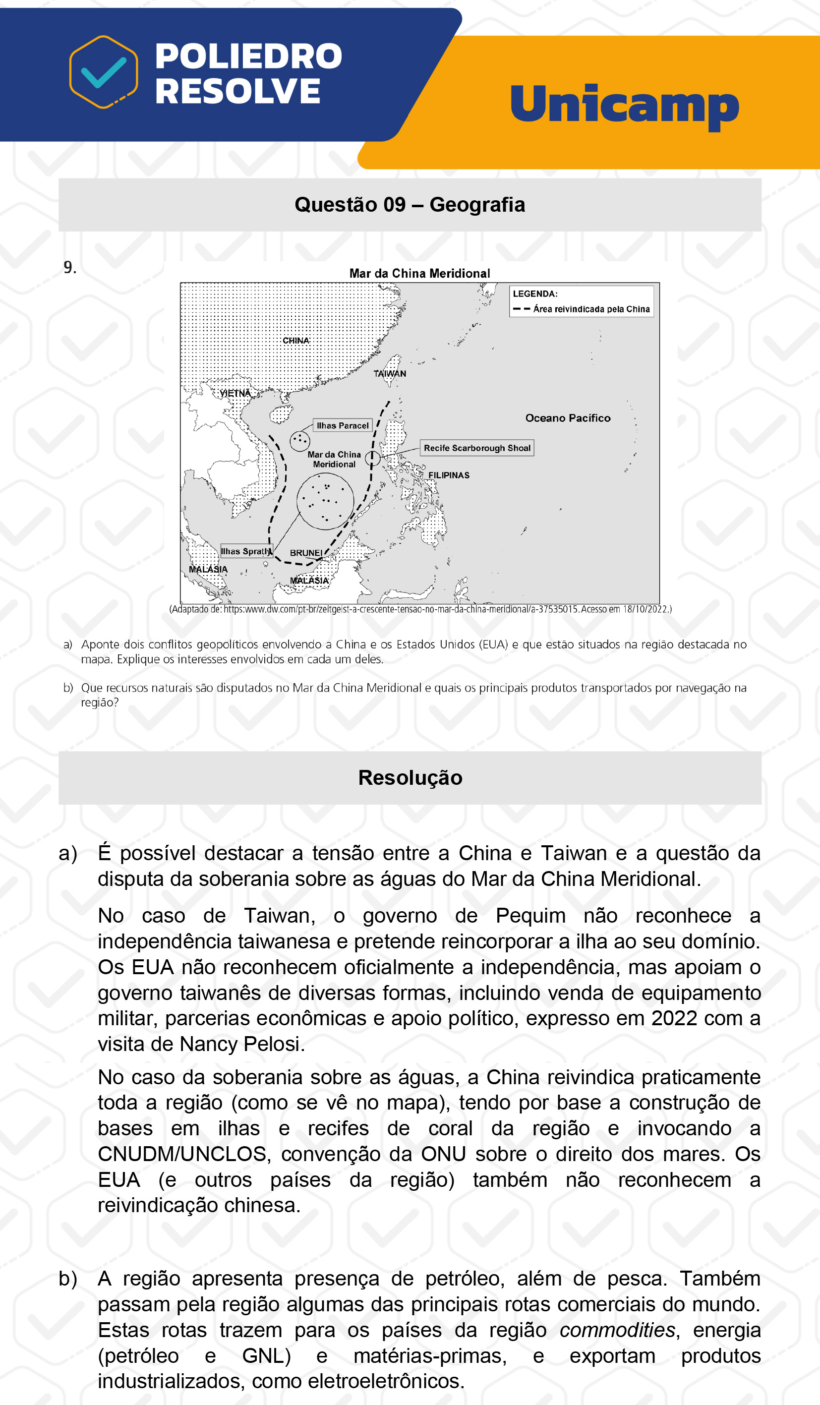 Dissertativa 9 - 2ª Fase - 2º Dia - Unicamp 2023