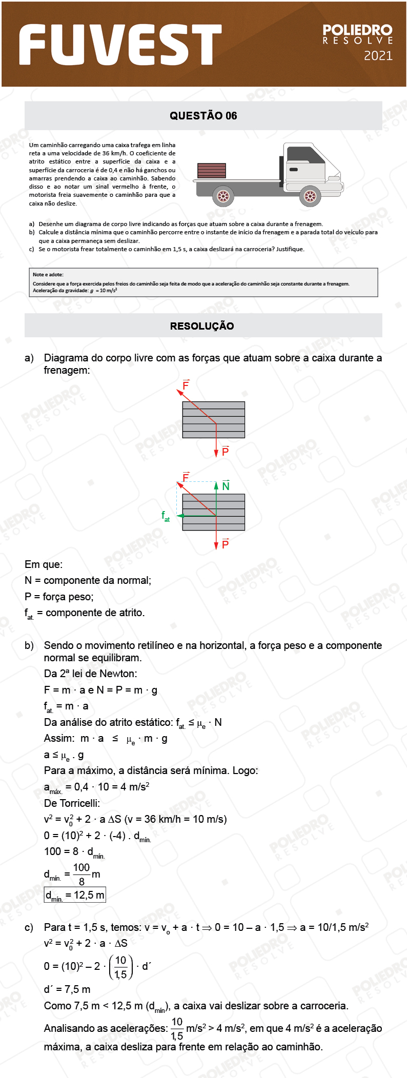 Dissertativa 6 - 2ª Fase - 2º Dia - Fuvest 2021