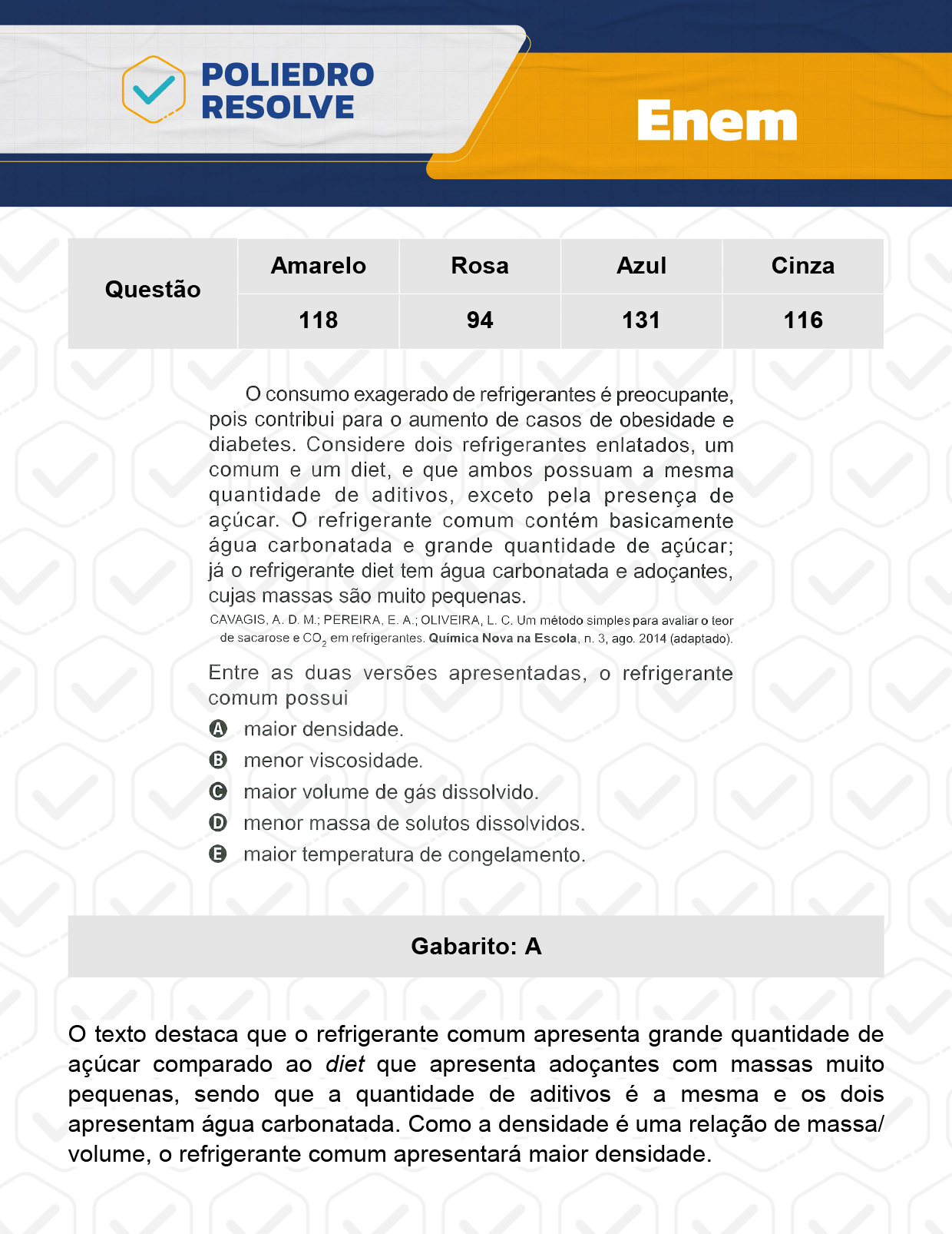 Questão 116 - ENEM 2023 - 12/11 - 2º Dia - Prova Cinza - ENEM 2023