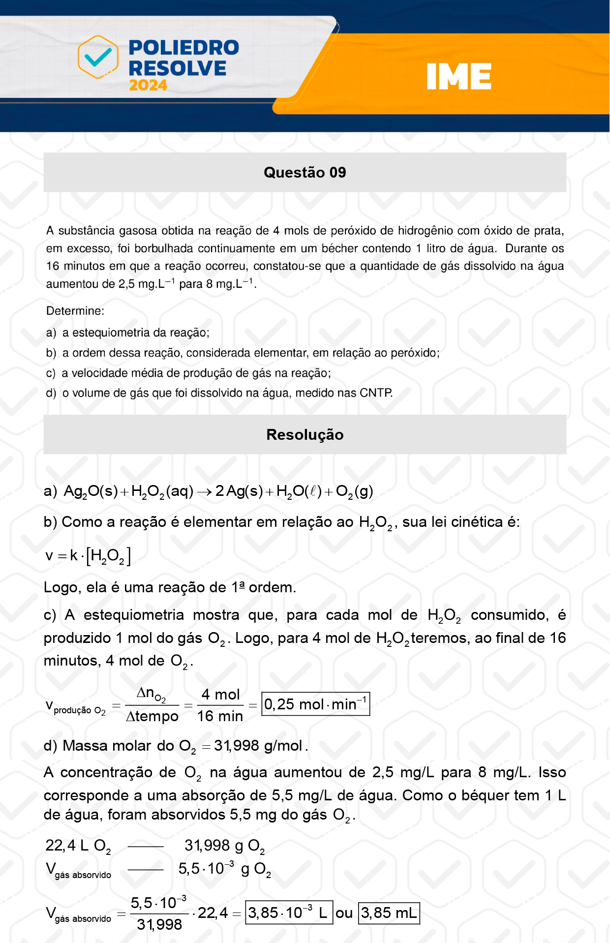 Dissertativa 9 - 2ª Fase - 3º Dia - IME 2024