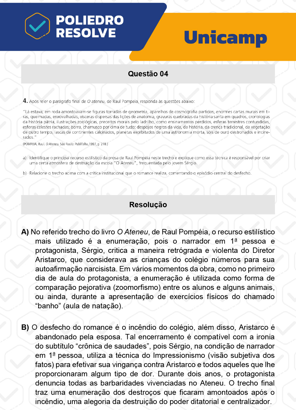Dissertativa 4 - 2ª Fase - 1º Dia - Unicamp 2023
