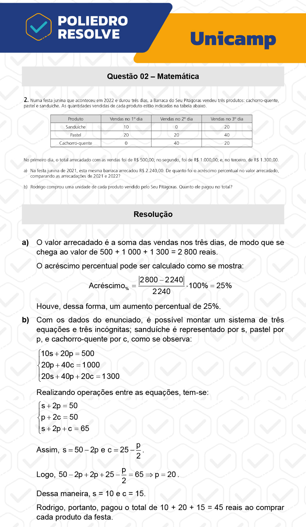 Dissertativa 2 - 2ª Fase - 2º Dia - Unicamp 2023