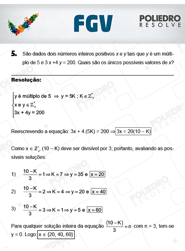 Dissertativa 5 - Dissertativas - FGV 2018