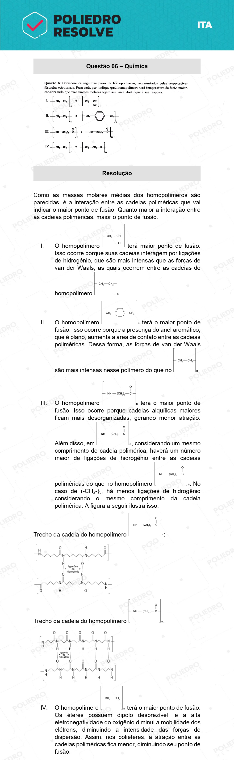 Dissertativa 6 - 2ª Fase - 1º Dia - ITA 2022