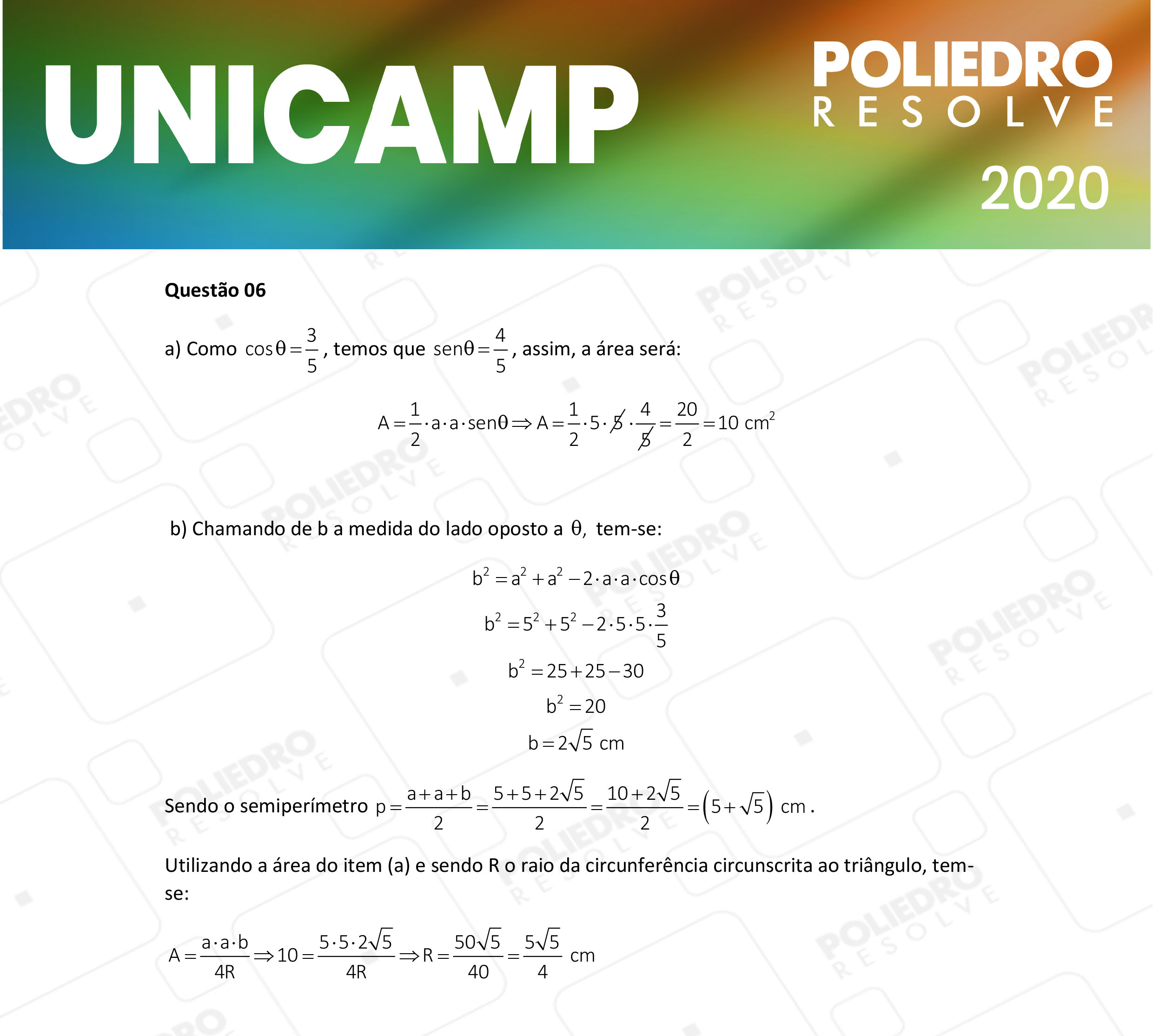 Dissertativa 6 - 2ª Fase - 2º Dia - Unicamp 2020
