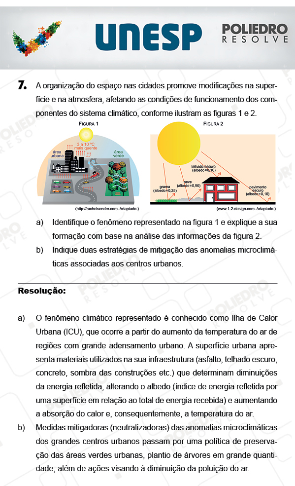 Dissertativa 7 - 2ª Fase - Unesp 2018