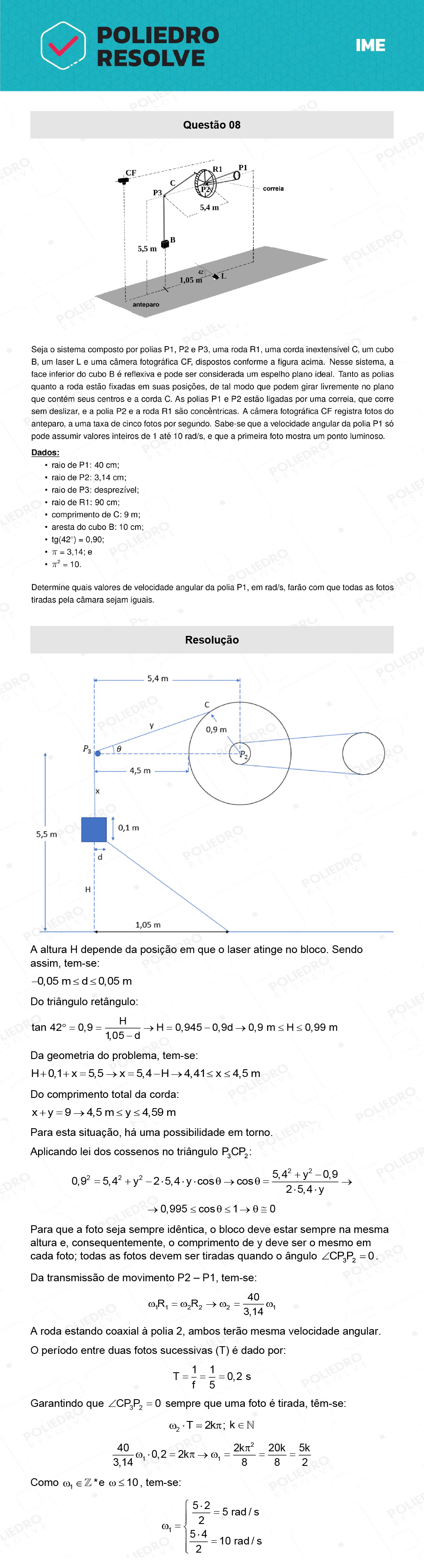 Dissertativa 8 - 2ª Fase - Física - IME 2022