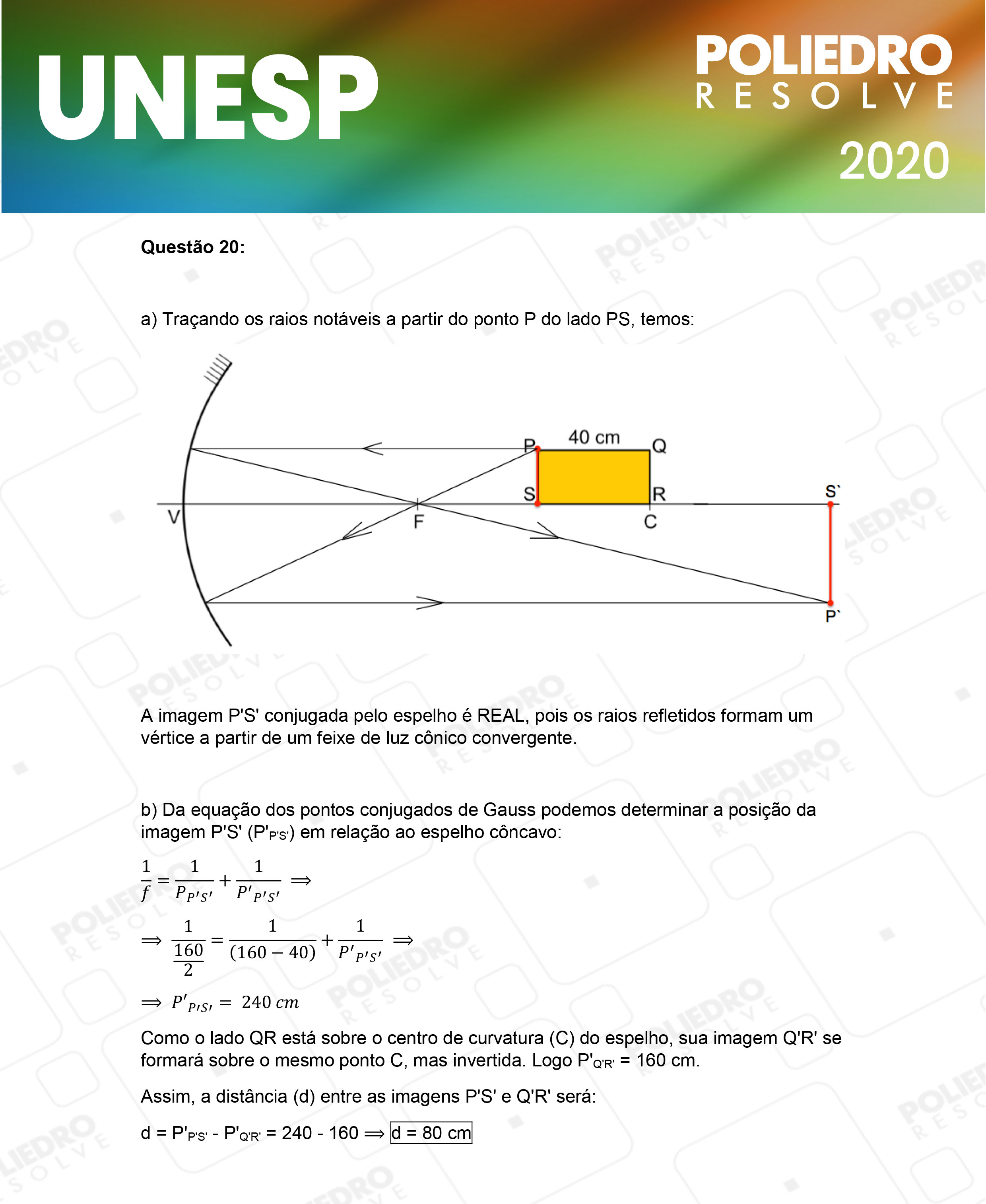 Dissertativa 20 - 2ª Fase - 1º Dia - Unesp 2020