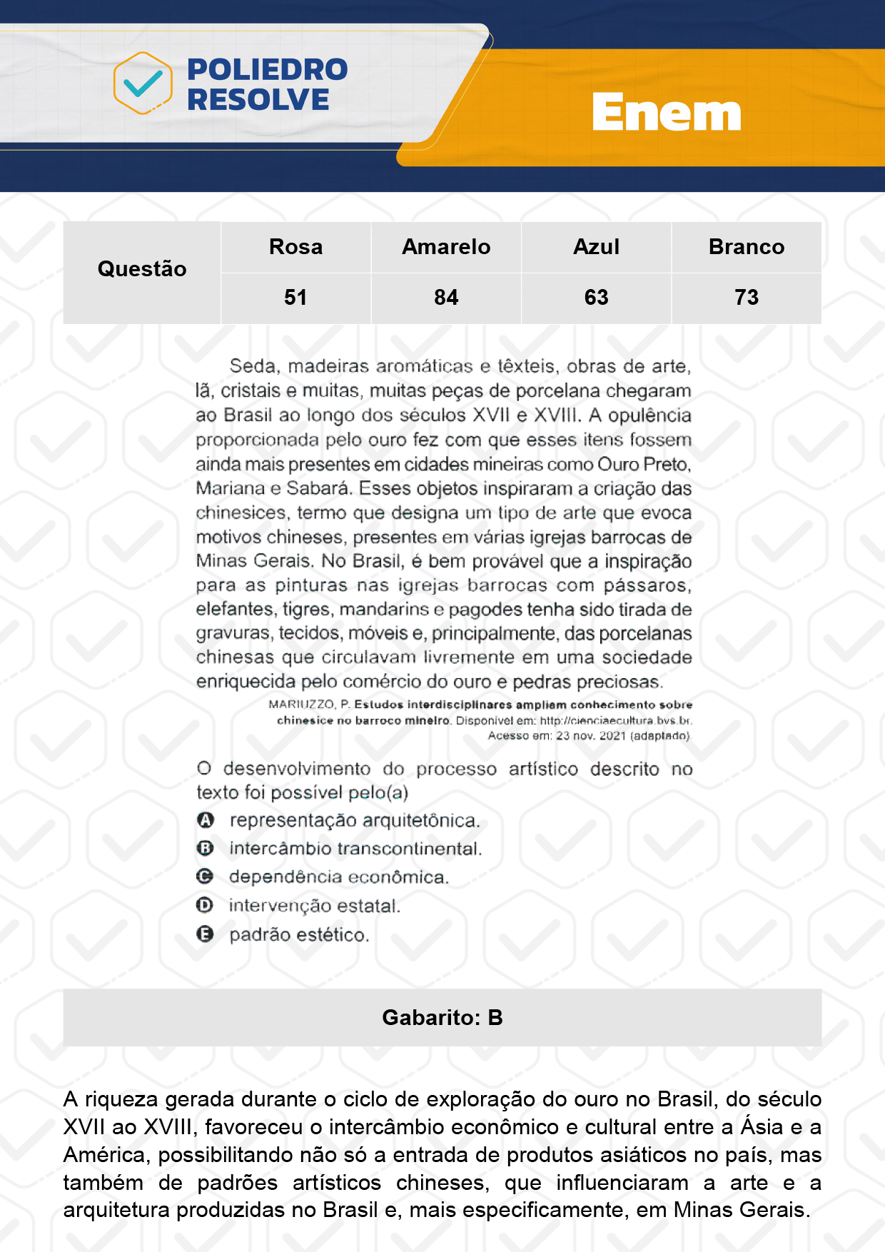 Questão 89 - 1º Dia - Prova Amarela - Enem 2023