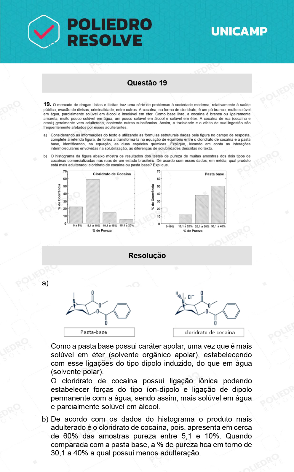 Dissertativa 19 - 2ª Fase - 2º Dia - Unicamp 2022