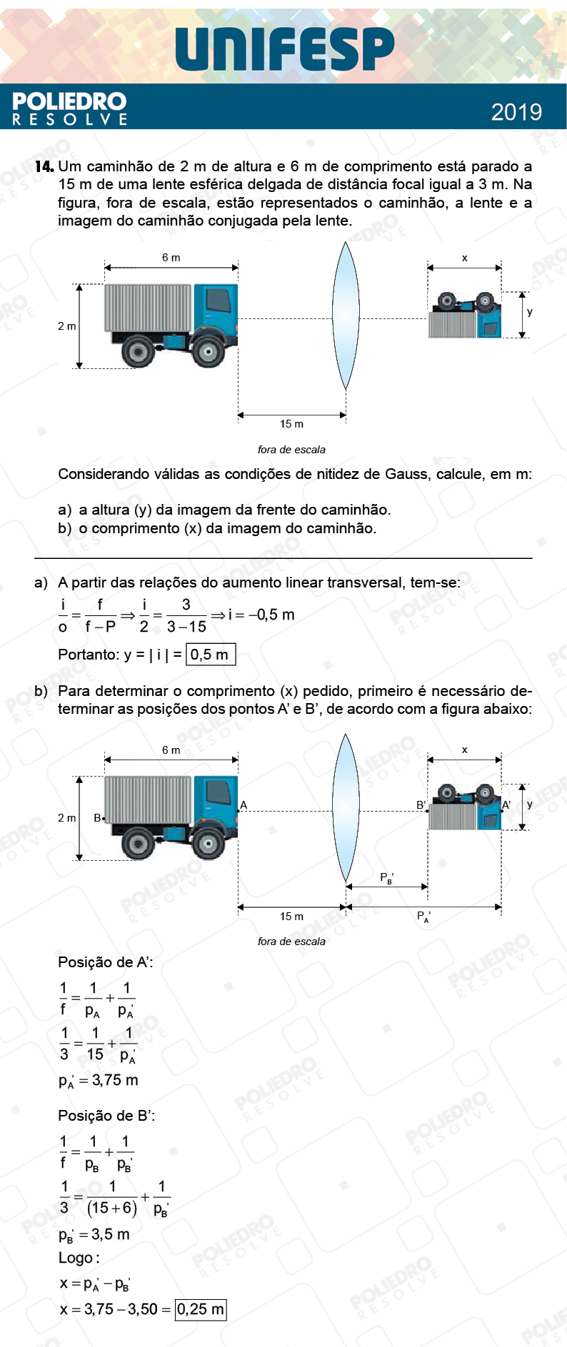 Dissertativa 14 - Fase única - 2º Dia - Unifesp 2019