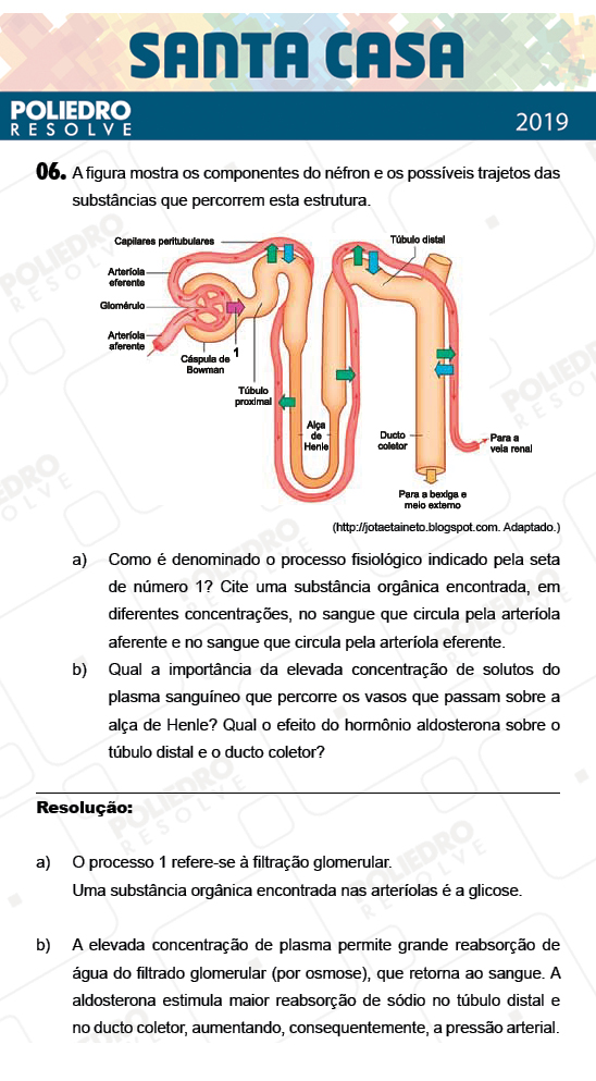 Dissertativa 6 - 1º Dia - Dissertativas - Santa Casa 2019