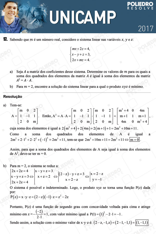 Dissertativa 17 - 2ª Fase 2º DIA - Unicamp 2017