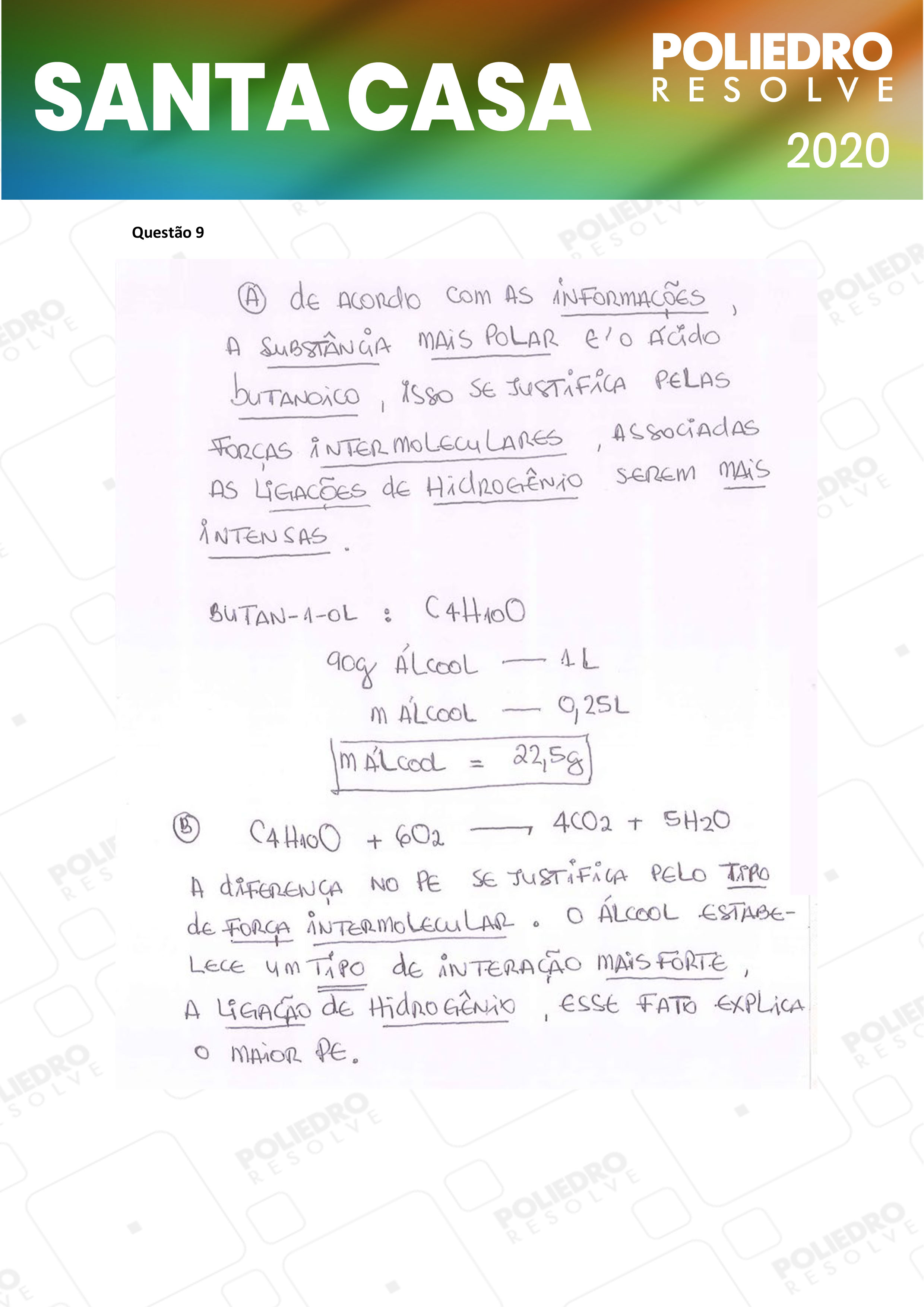 Dissertativa 9 - 1º Dia - Santa Casa 2020