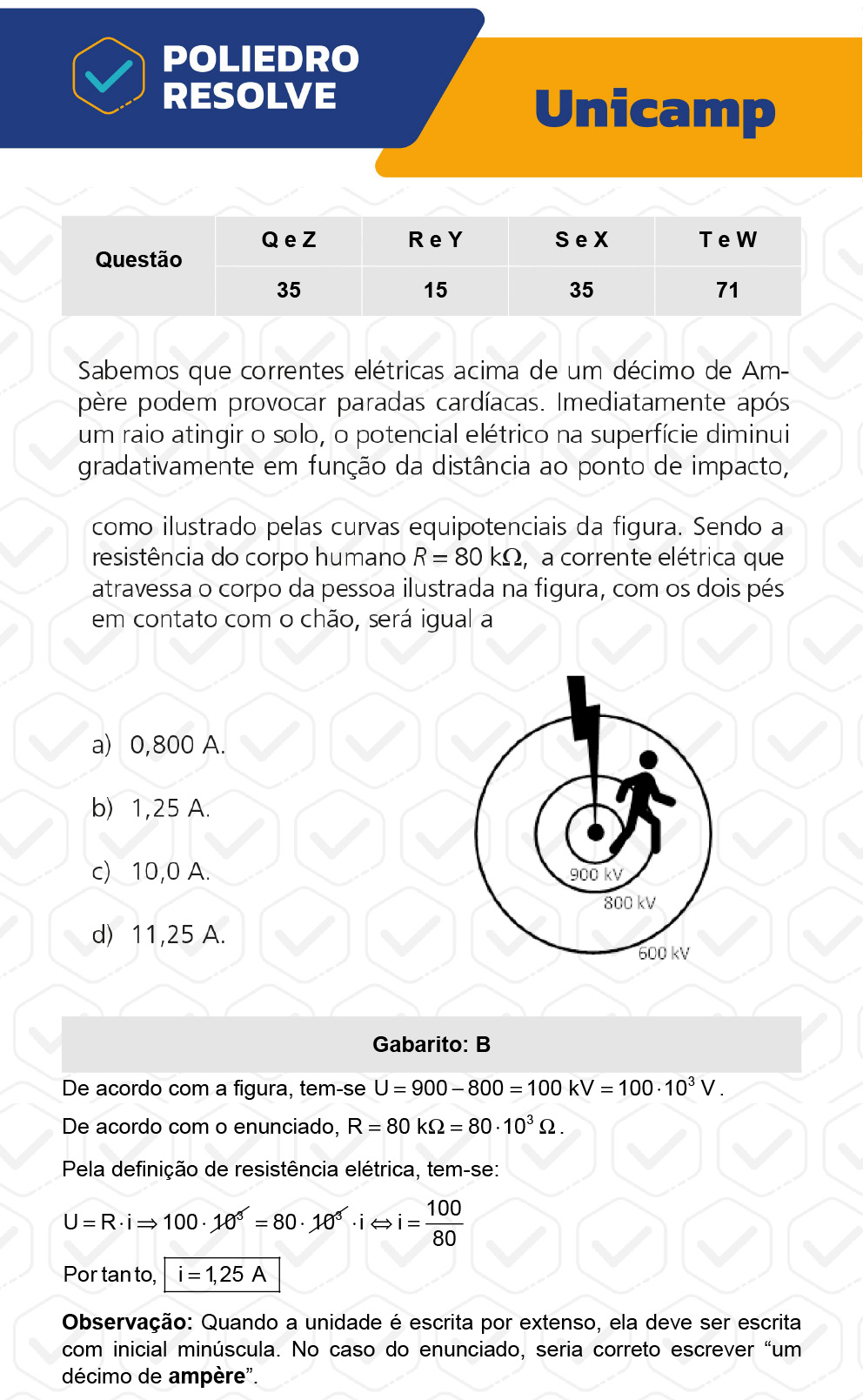 Questão 35 - 1ª Fase - 1º Dia - Q e Z - UNICAMP 2023