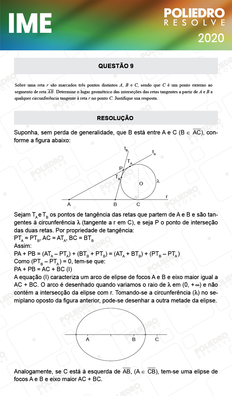 Dissertativa 9 - 2ª Fase - Matemática - IME 2020
