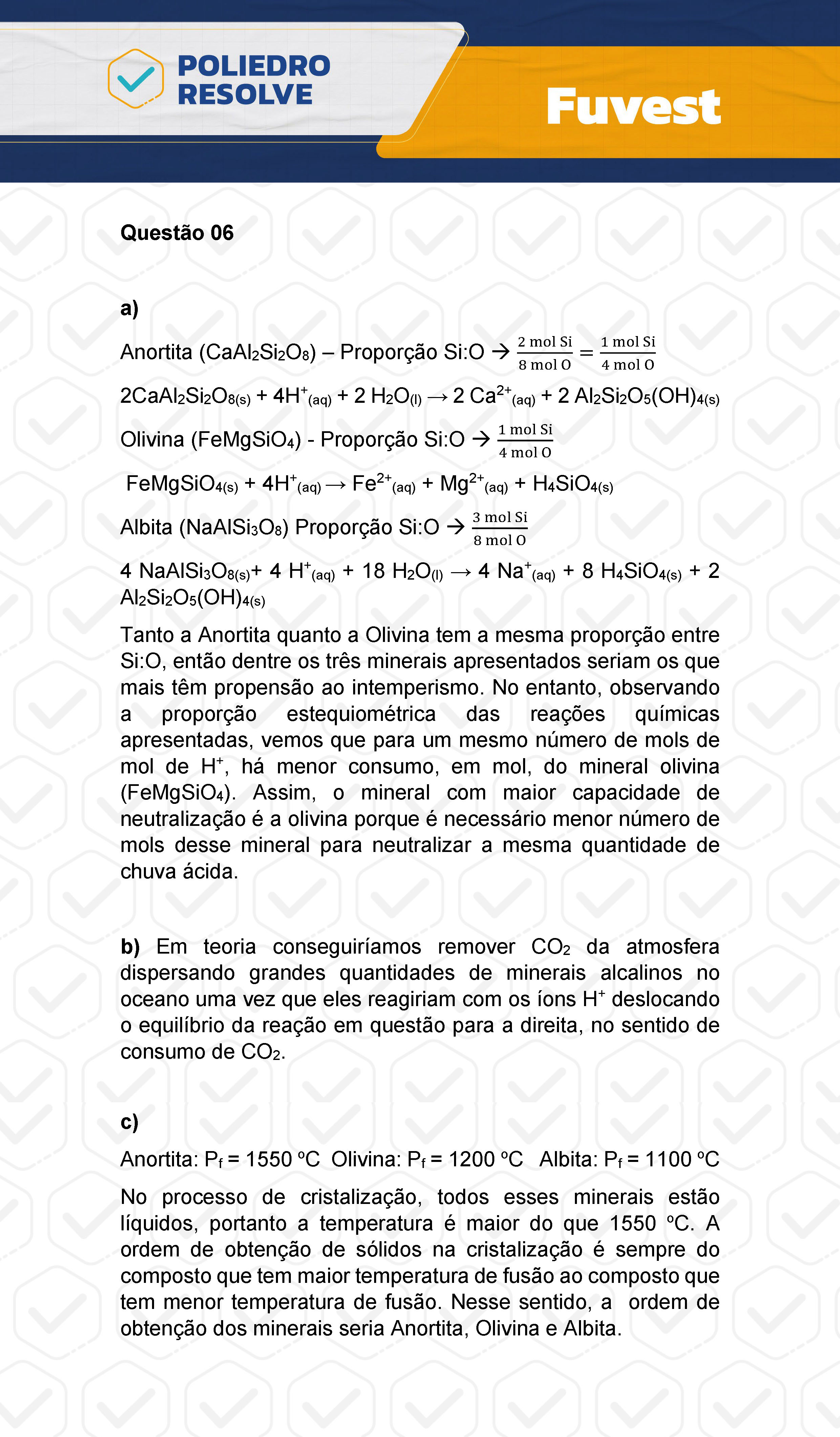 Dissertativa 6 - 2ª Fase - 2º Dia - Fuvest 2024