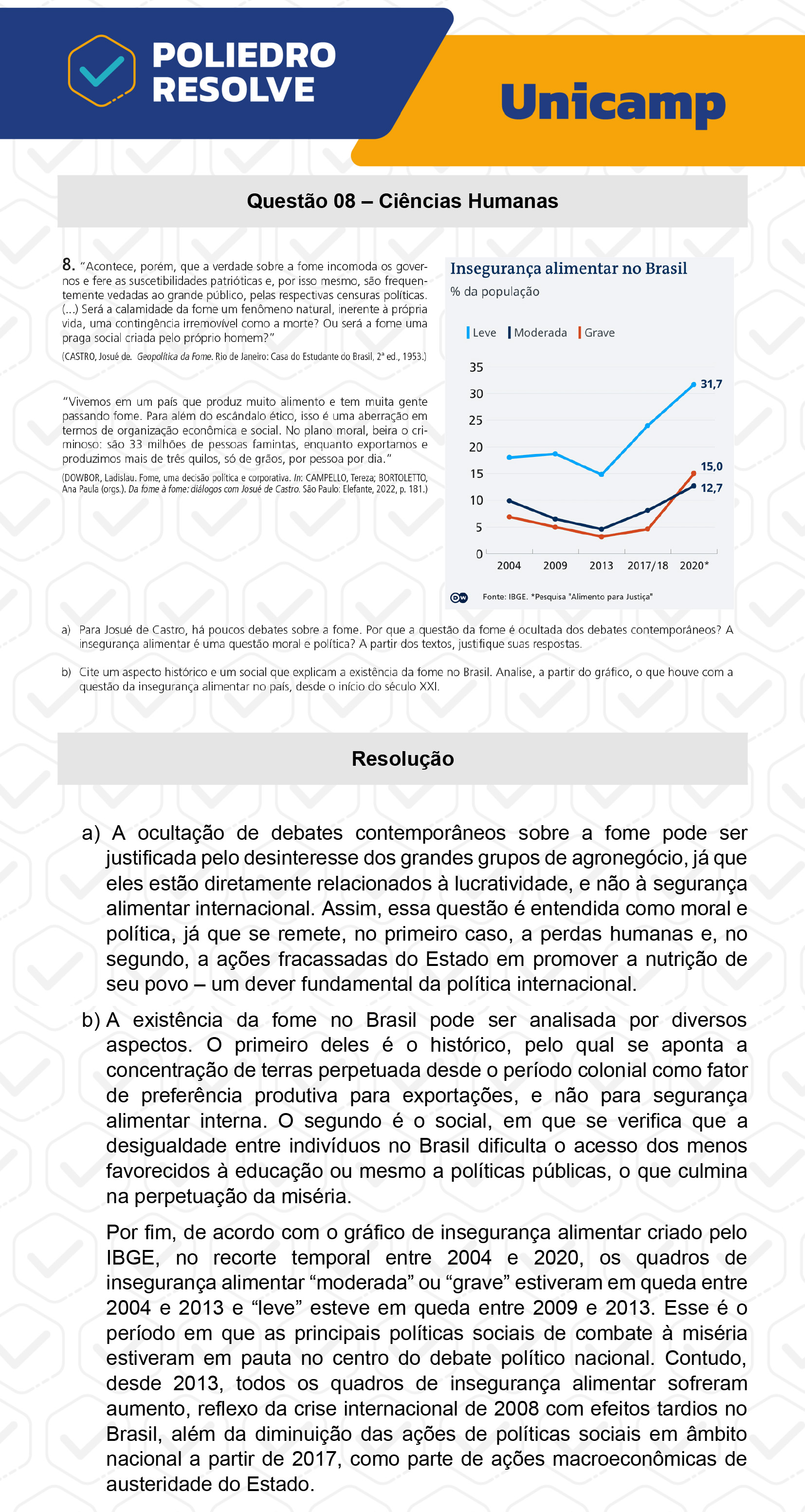 Dissertativa 8 - 2ª Fase - 2º Dia - Unicamp 2023