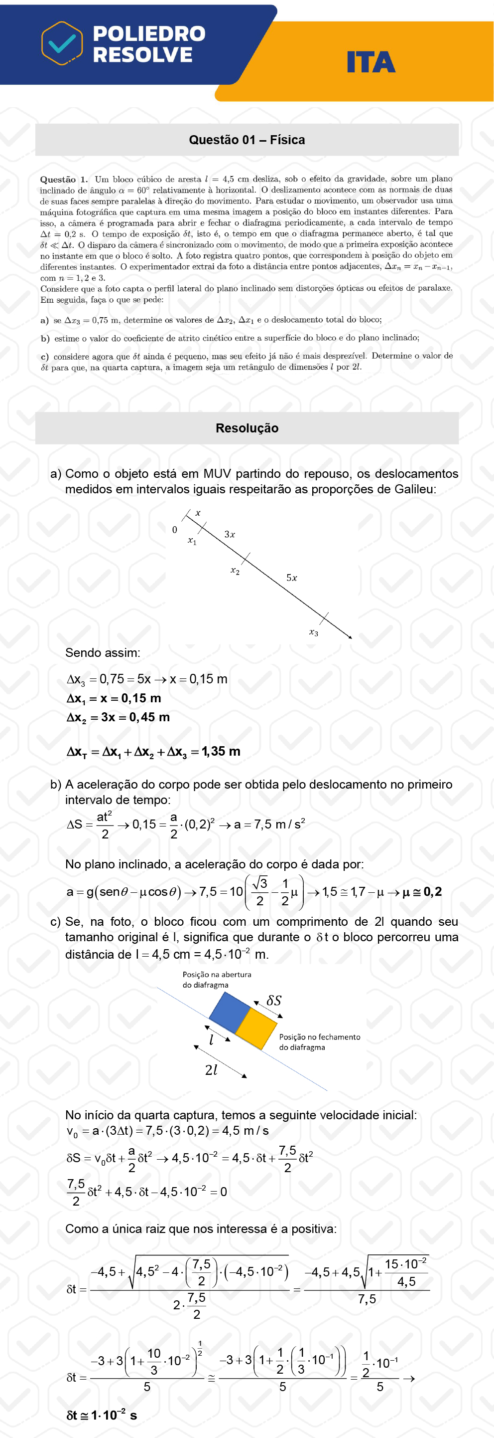 Dissertativa 1 - 2ª Fase - 2º Dia - ITA 2023