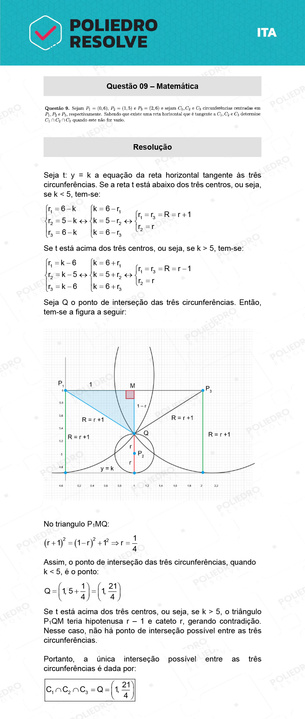 Dissertativa 9 - 2ª Fase - 1º Dia - ITA 2022
