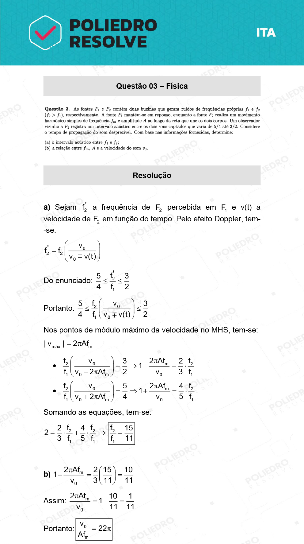 Dissertativa 3 - 2ª Fase - 2º Dia - ITA 2022