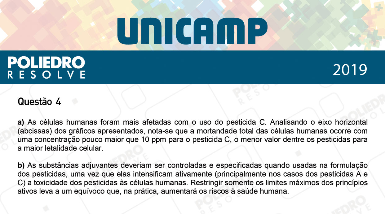 Dissertativa 4 - 2ª Fase - 3º Dia - Unicamp 2019