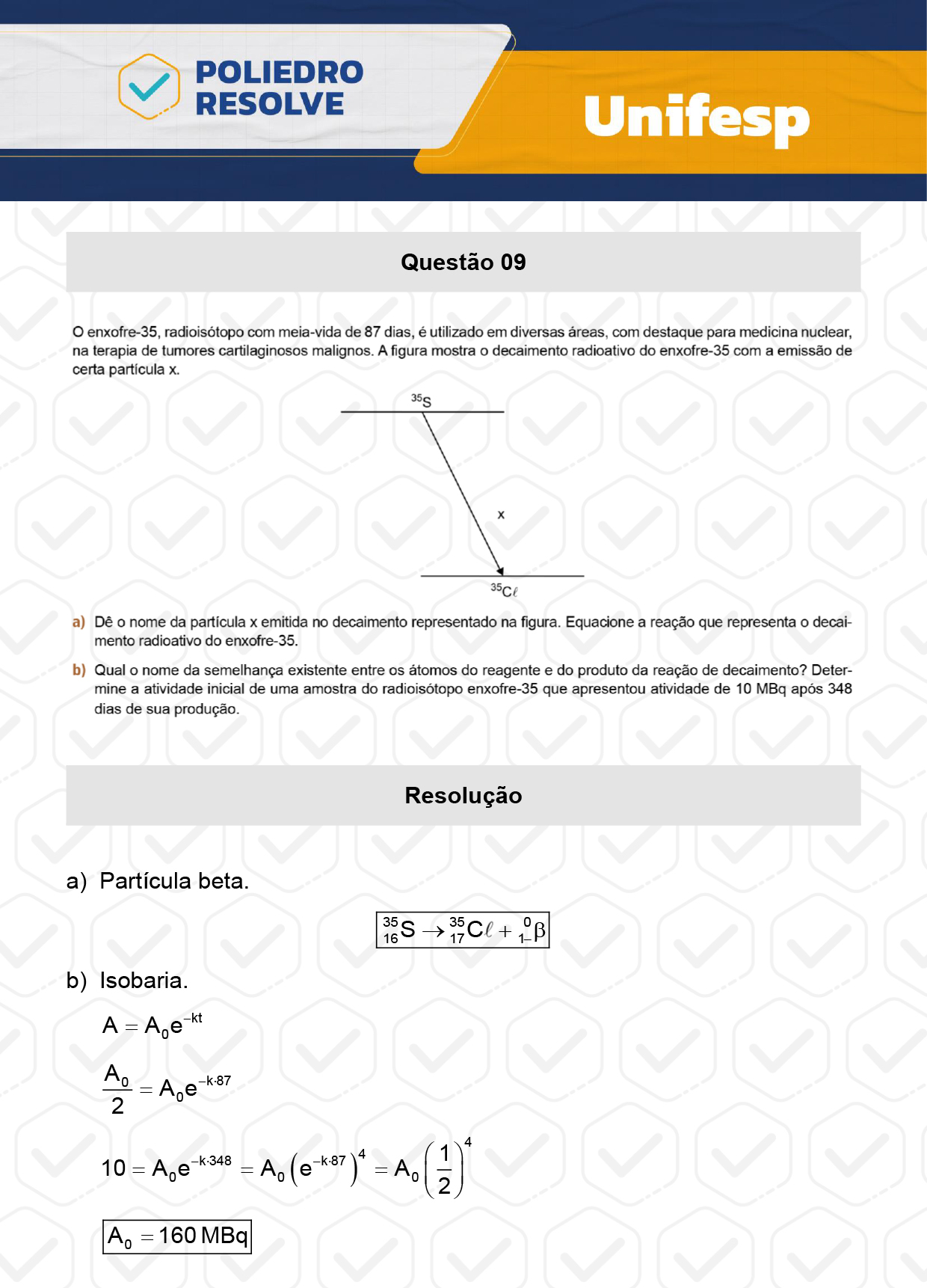 Dissertativa 9 - 2º Dia - Reaplicação - Unifesp 2024