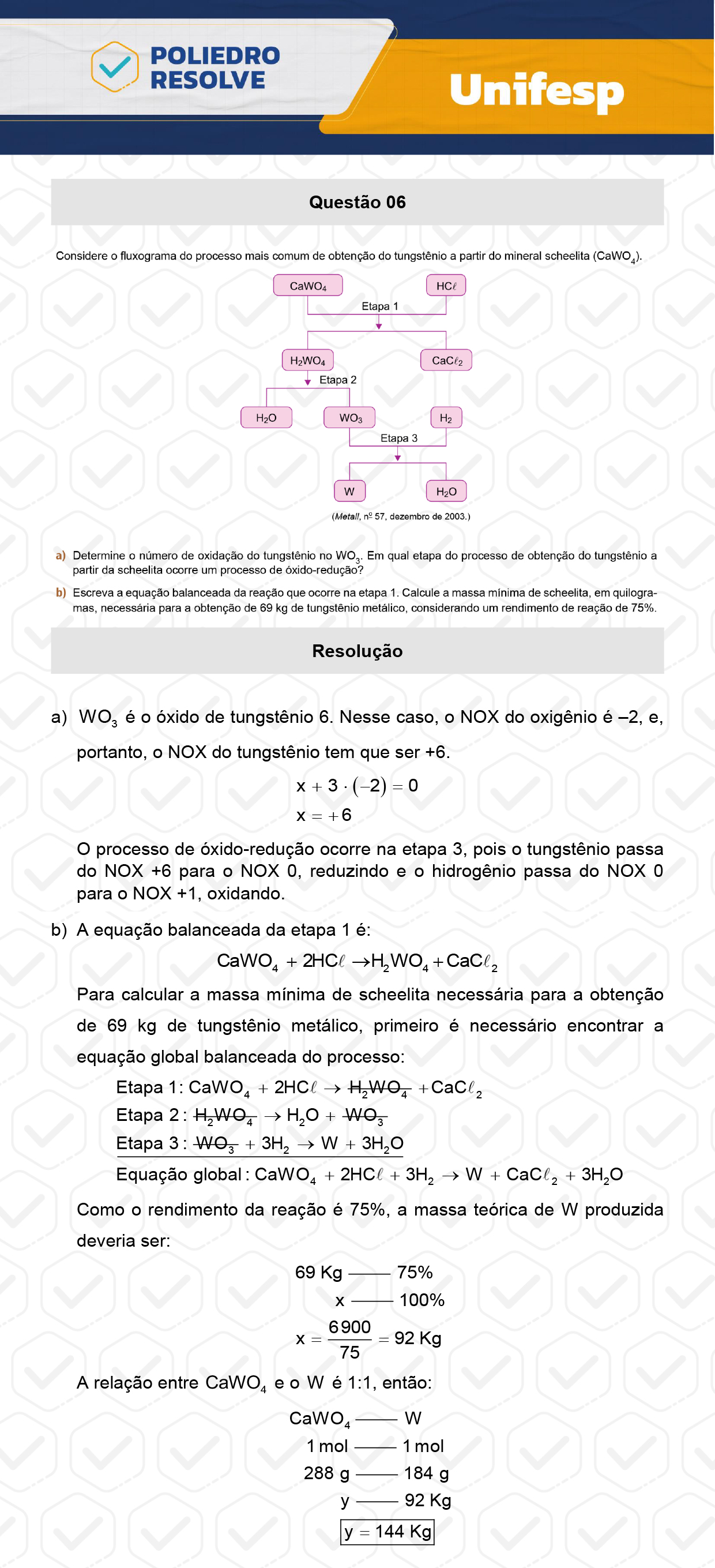 Dissertativa 6 - 2º Dia - Reaplicação - Unifesp 2024