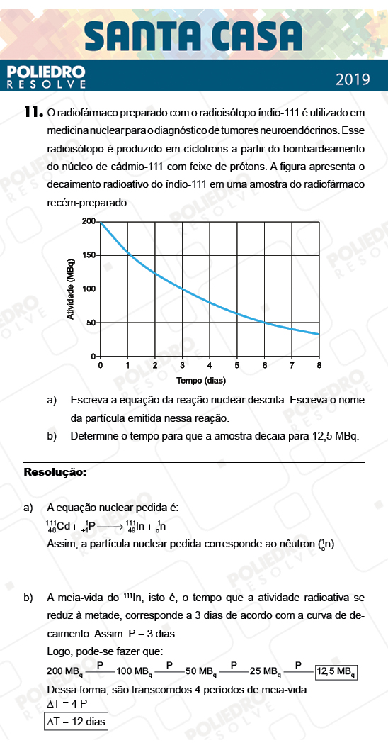 Dissertativa 11 - 1º Dia - Dissertativas - Santa Casa 2019