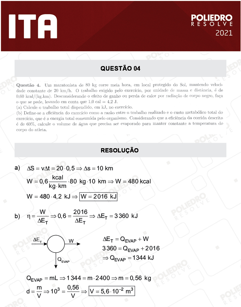 Dissertativa 4 - 2ª Fase - 2º Dia - Fís/Red - ITA 2021