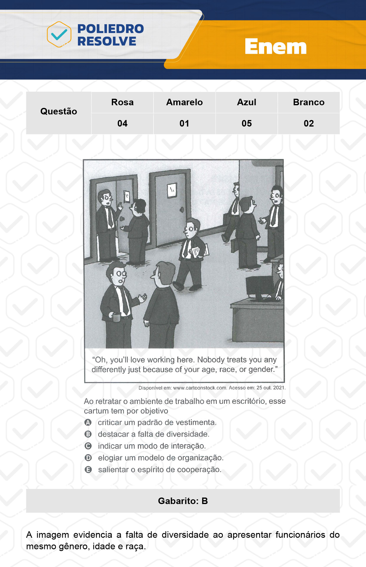 Questão 2 - 1º Dia - Prova Branca - ENEM 2023