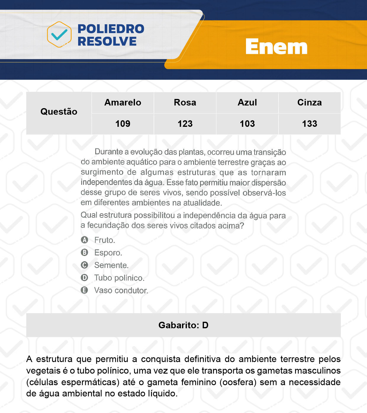 Questão 133 - ENEM 2023 - 12/11 - 2º Dia - Prova Cinza - ENEM 2023
