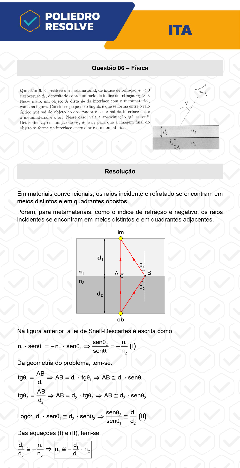 Dissertativa 6 - 2ª Fase - 2º Dia - ITA 2023